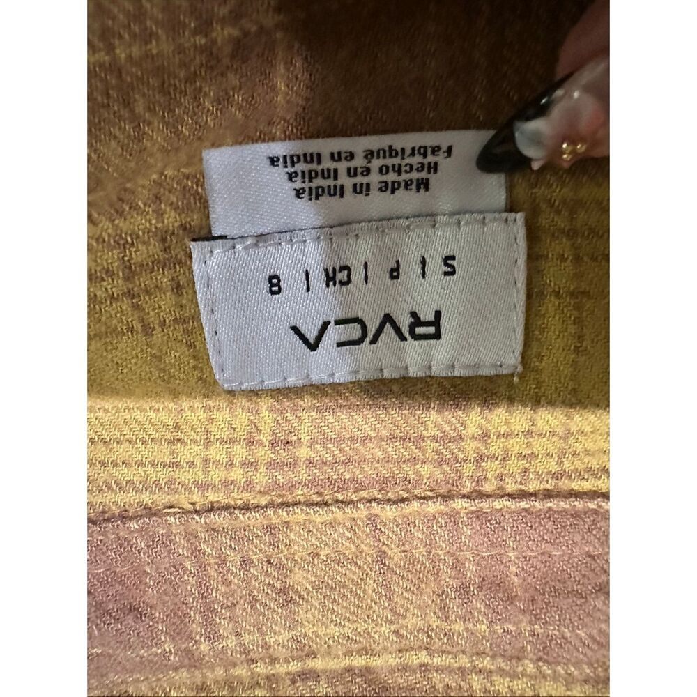 NWT RVCA button down shirt - Picture 6 of 7